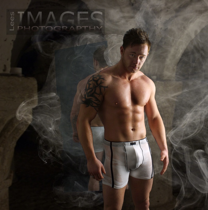 Male model photo shoot of Lees Images and nick antwiss in Brighton Studio