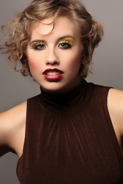 Female model photo shoot of Brittany Kaye by robert christopher, makeup by Tiffany_Nash