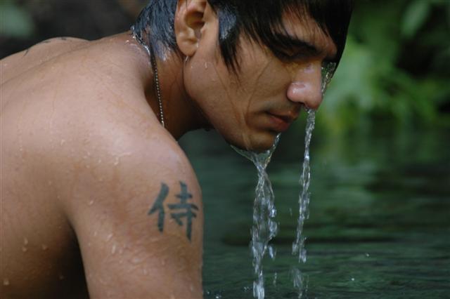 Male model photo shoot of Cornelio Sunny in River Kuning - Yogyakarta