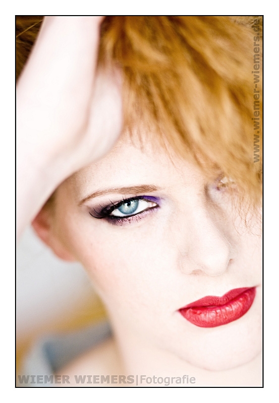 Female model photo shoot of Gia Hendresen by Wiemer Wiemers, makeup by Nadine Emmert