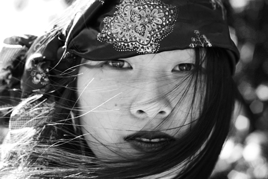 Female model photo shoot of Julie Zhu