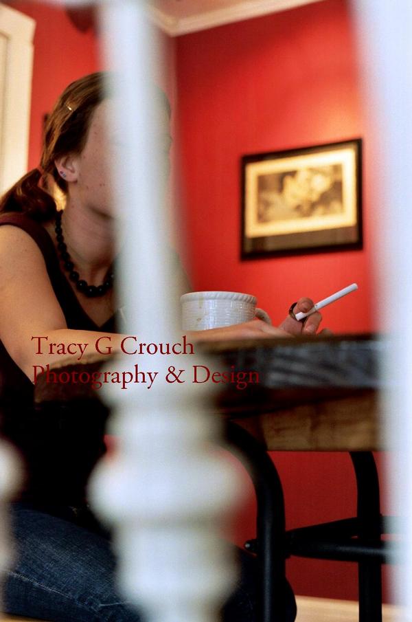 Female model photo shoot of Tracy G Crouch in Art Six Coffee House, Denton, TX
