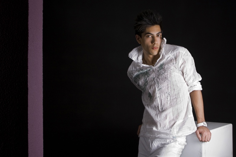 Male model photo shoot of Amir Azimian