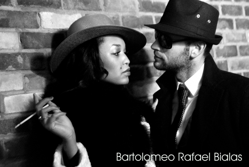 Male and Female model photo shoot of Bartolomeo Rafael and Amber Moni by Burak Angunes in Las Vegas