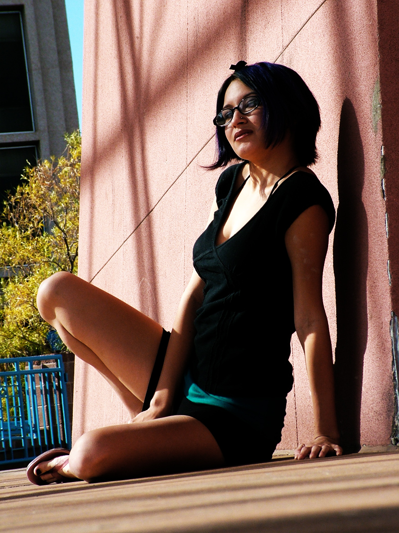 Female model photo shoot of Gabby G by Blazon Photography in Civic Center, Albuquerque, NM