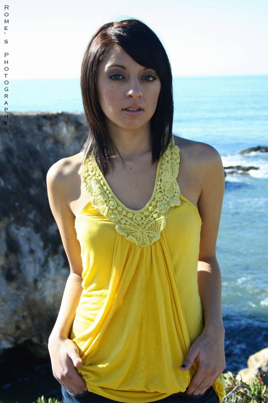 Female model photo shoot of Adelle Del Rio in Shell Beach, Ca