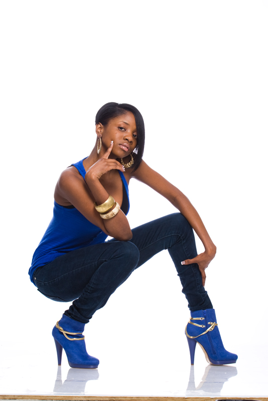 Female model photo shoot of JamaicanDime