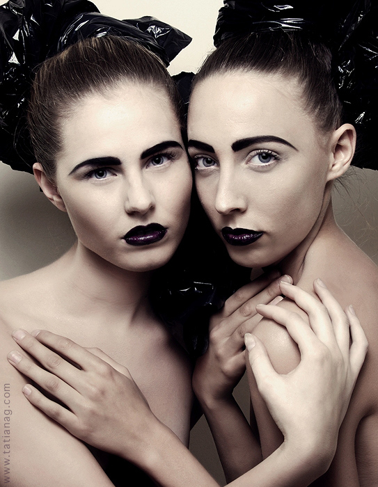 Female model photo shoot of tatianaG and zillala in Dublin, Ireland, makeup by OKSANA_MakeUp