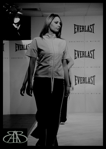 Male model photo shoot of Andrea Firenze in fashion show everlast