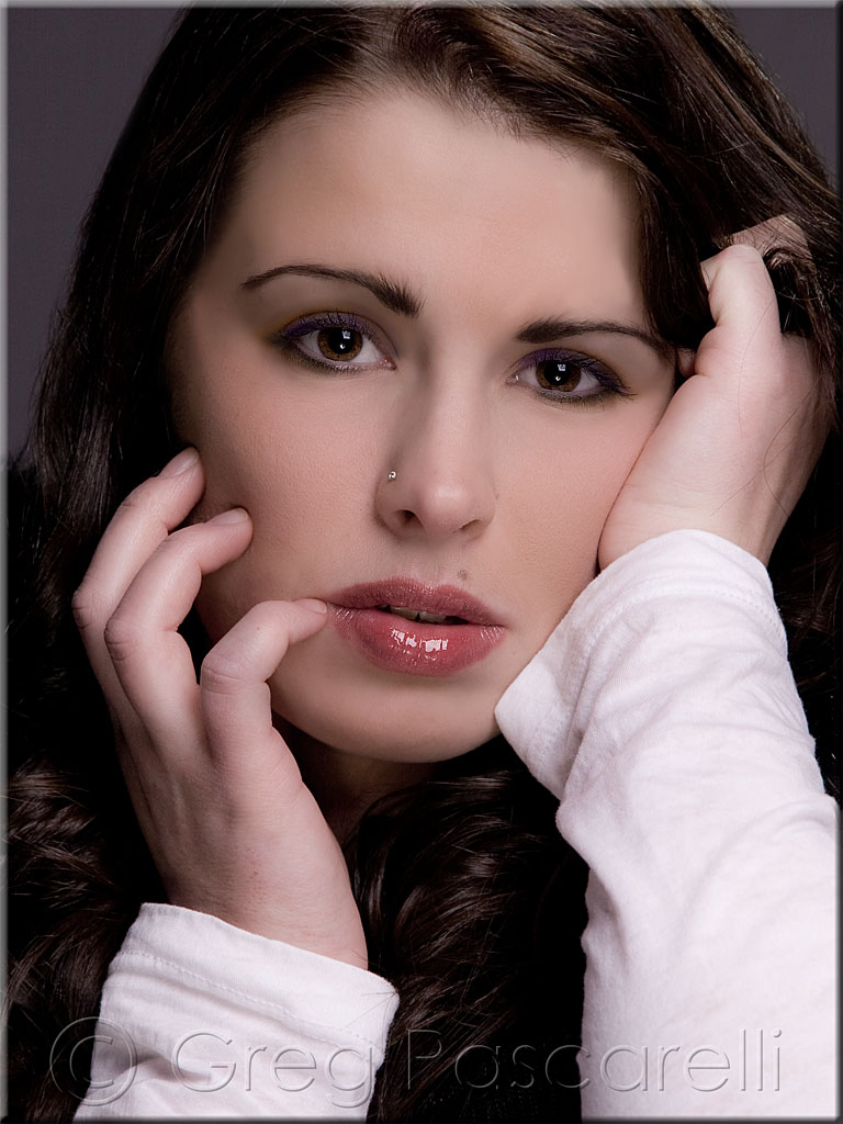 Female model photo shoot of Heather Balderson by Greg Pascarelli, makeup by Sheila Birashk MUA