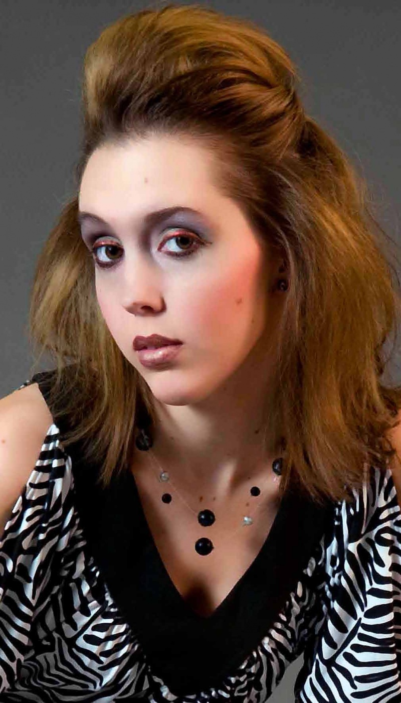 Female model photo shoot of Ashlyn Linker by Christi Falls Photo in Gastonia, makeup by Make Up By Messe Noire