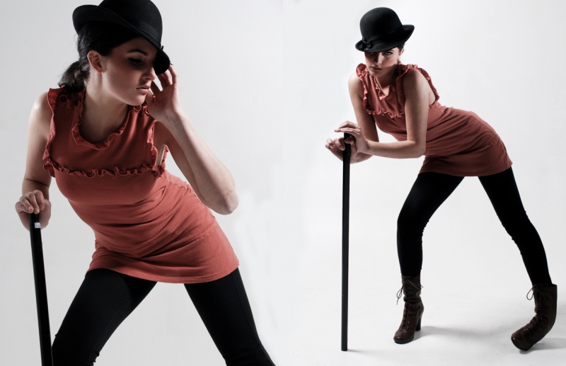 Female model photo shoot of Alyssa Knowling by Bridget Brock, makeup by Jenni Madsen