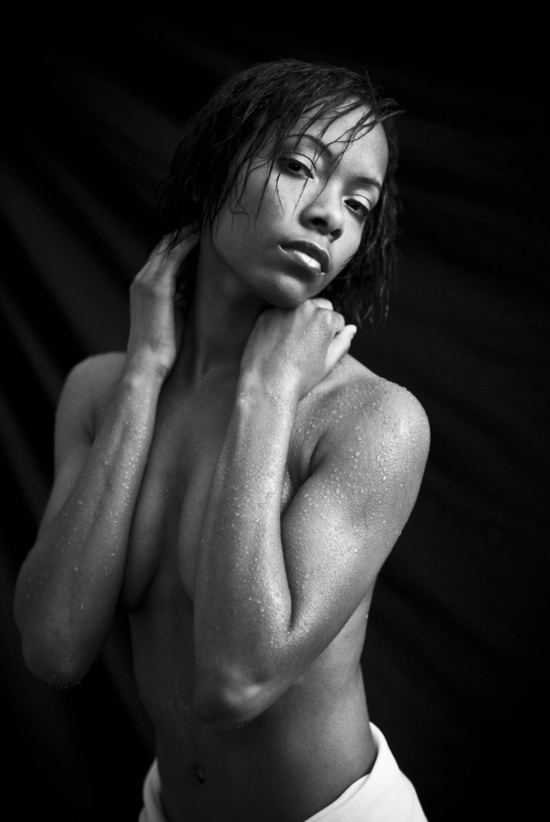 Female model photo shoot of Kameron Arnold in BigVisions Studio