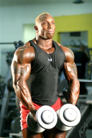 Male model photo shoot of Big Keith Williams in Gold's Gym Las Vegas