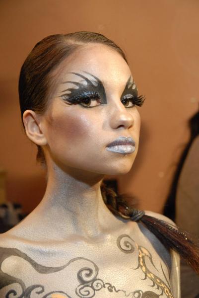 Female model photo shoot of Brunette Barbie Laci