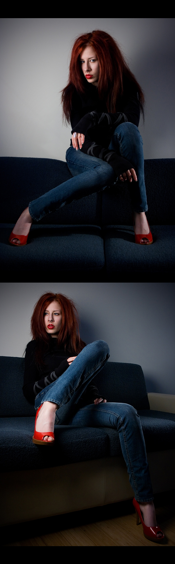 Female model photo shoot of acid_grave by Timothy Logan