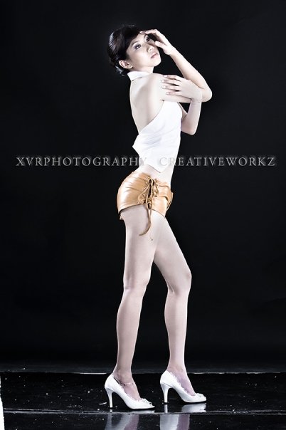 Female model photo shoot of VEINA by xvrphotography in TM