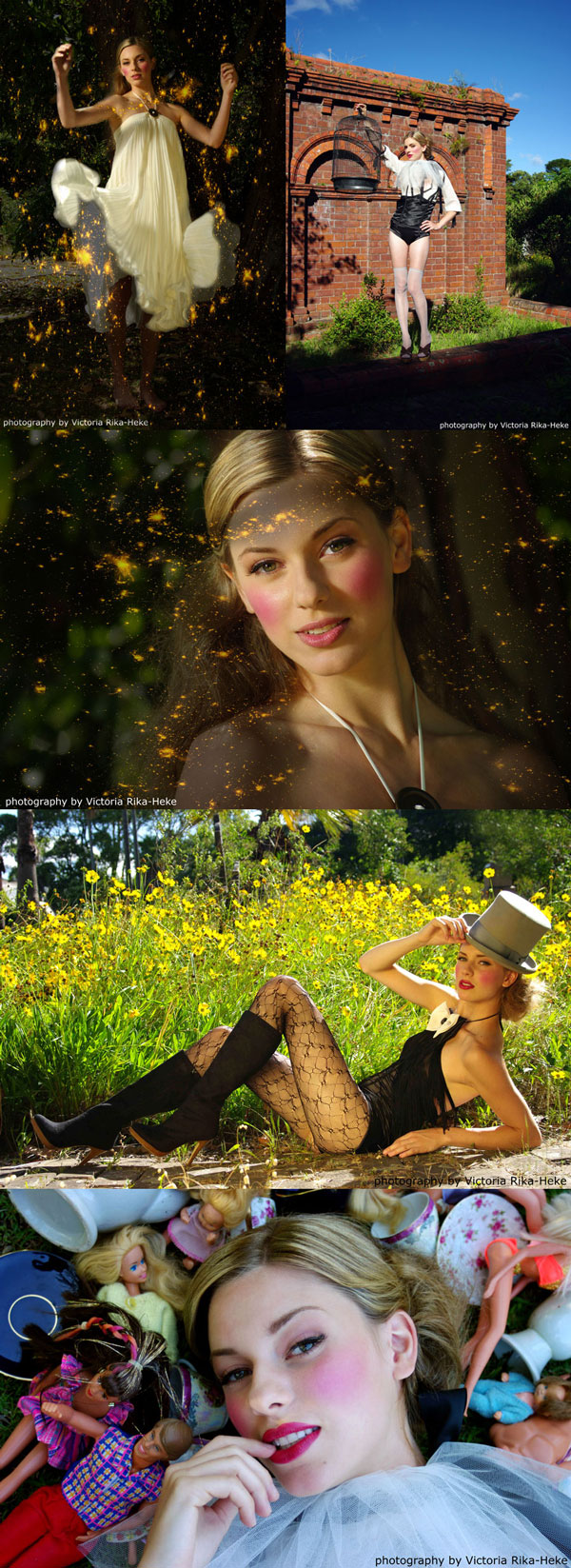 Female model photo shoot of Victoria Rika-Heke and Tereza K in H&MU - Sofia Rhodie, Designer - Maiden Threads