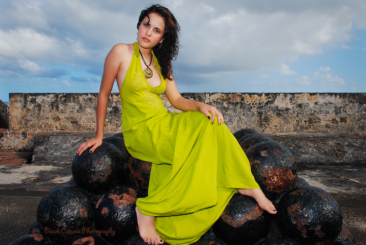 Female model photo shoot of Echandy Wilma  by BlackCanvas Photography in Viejo San Juan-Puerto Rico
