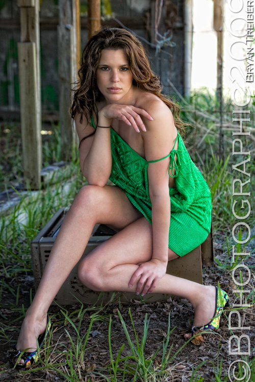 Female model photo shoot of Tamara Linn by BPhotographic in The Barn ~ Florida