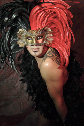 Male model photo shoot of Lester Blum Photography and Andres Fabian, makeup by Lex Elements