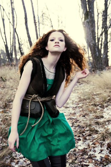 Female model photo shoot of Implified by Biancatoeps in Sweden