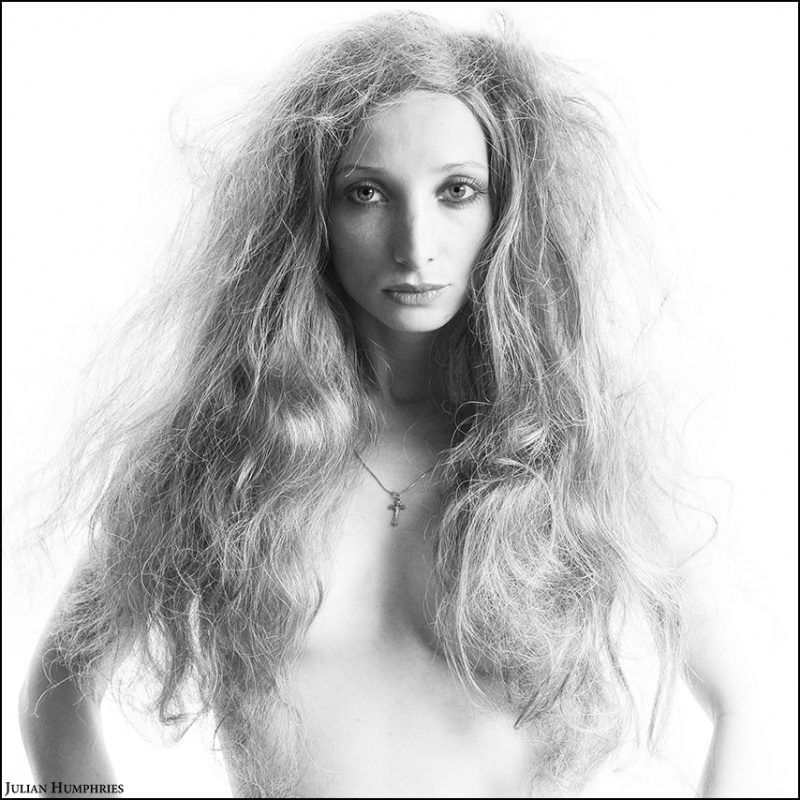 Female model photo shoot of Alina Belochka by Julian Humphries, makeup by Nikita-gatita