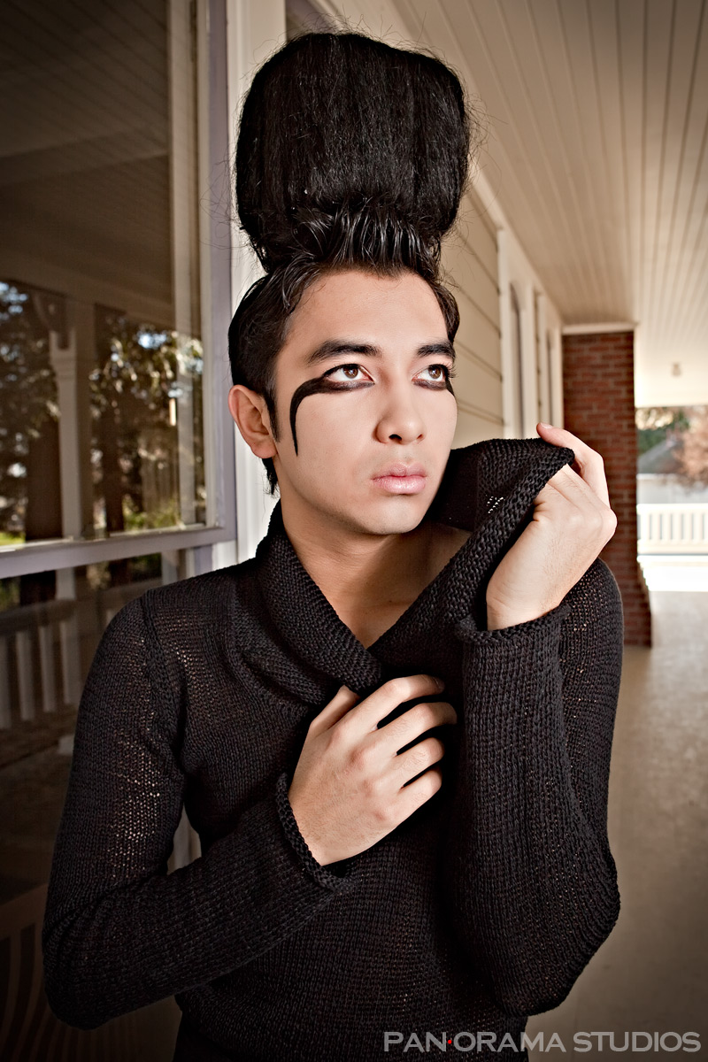 Male model photo shoot of Panorama Studios and Noah Vo, makeup by comeandmakemeover