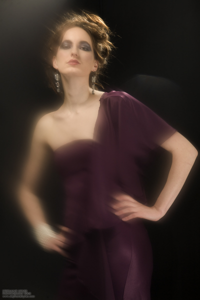Female model photo shoot of NalaSo by Stephanie Hynes , makeup by Kat Flaherty - MUA, clothing designed by Mai Moua Designs