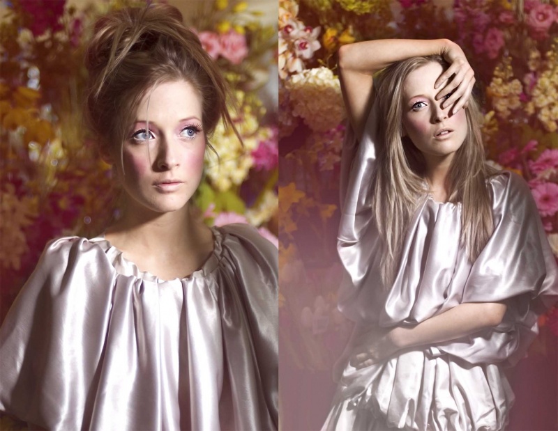 Female model photo shoot of LauraMargaret and Janel M by LauraMargaret, makeup by Olga Onulov