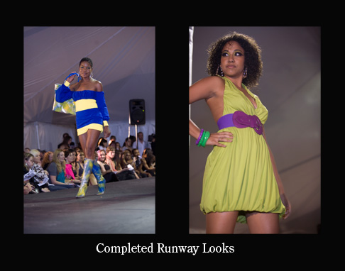 Female model photo shoot of Maria Anzalone and Ashley Liai in Inate Anthology Fashion Show