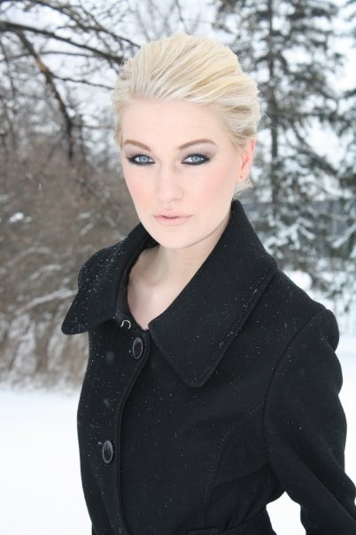 Female model photo shoot of JessicaHutchings, makeup by Katelyn Nadon