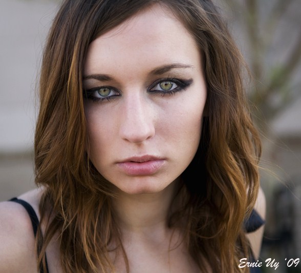 Female model photo shoot of ArielleAE by Ernie Uy 