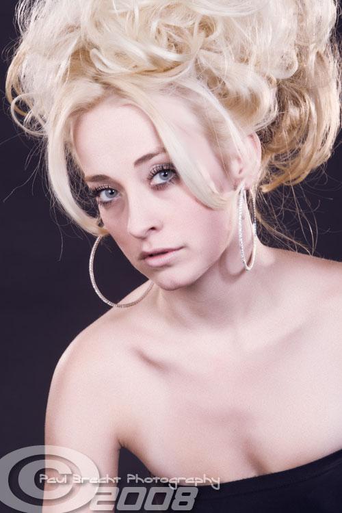 Female model photo shoot of cammi g by Paul Brecht