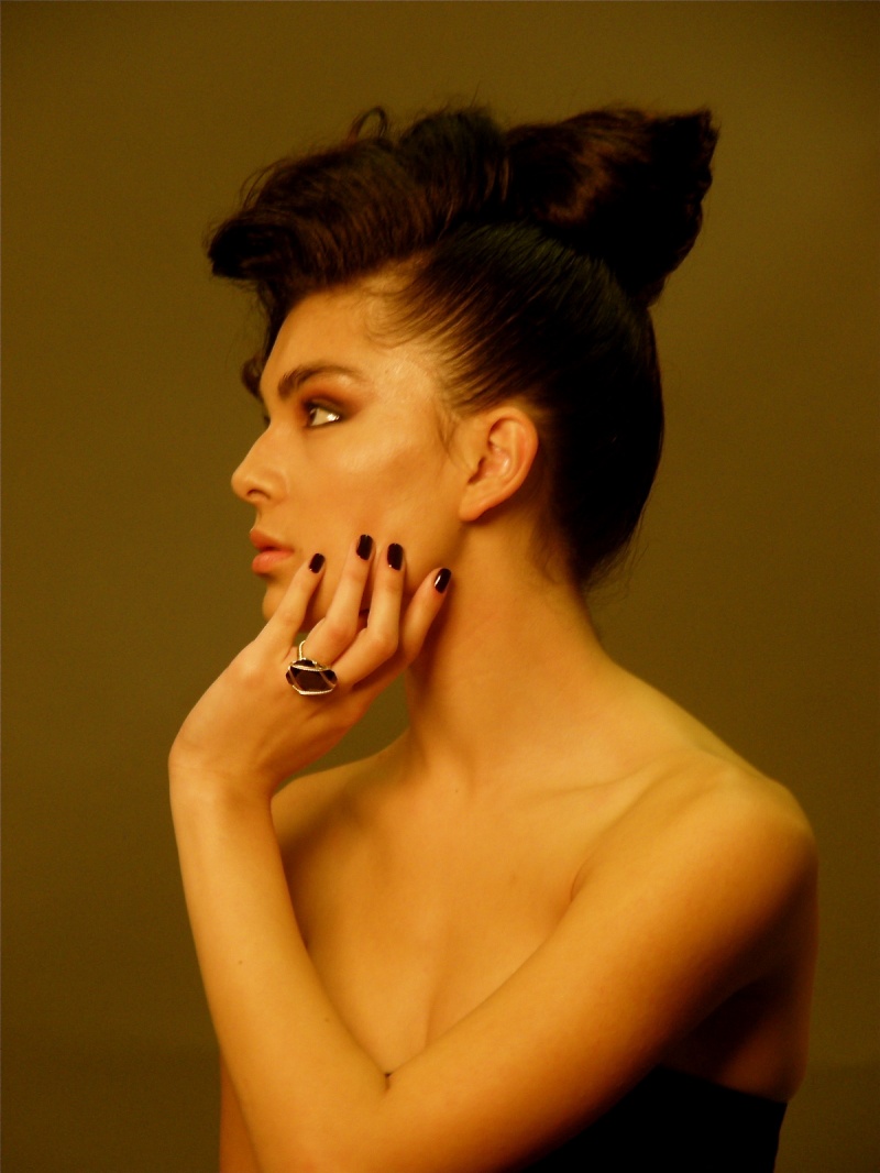 Female model photo shoot of Shamina the Manicurist in Brooklyn