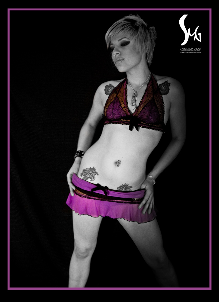 Female model photo shoot of  Ms Kat Demone by Spare Media Group in thats for me to know, and for you to find out!!! ;)