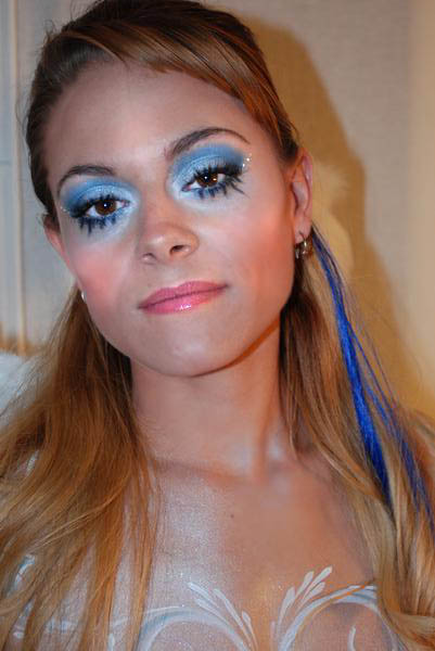 Female model photo shoot of Visage make-up by Olga