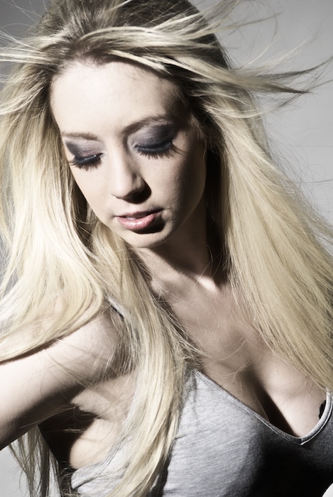 Female model photo shoot of Katrina V by Brandon Malone, makeup by MUAKtaylor