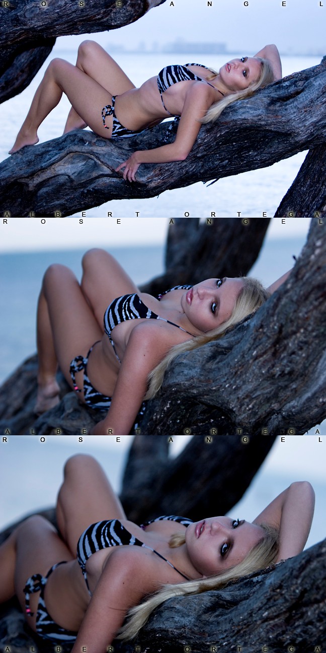 Female model photo shoot of Rose Angel by Albert Ortega UB6 IB9 in South Beach