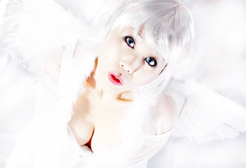 Female model photo shoot of Tsuya by LittleRaven Photography