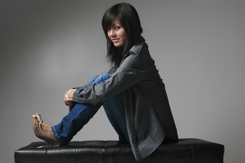 Female model photo shoot of kat monde in makati, philippines