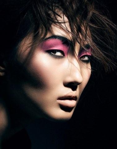 Female model photo shoot of KIM WHITE MAKEUP