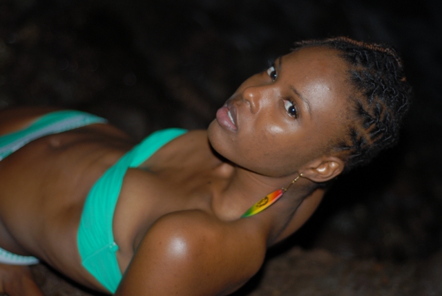 Female model photo shoot of Sharlene Lindsay by FENTYS4TOES in Lime Kiln, Montserrat