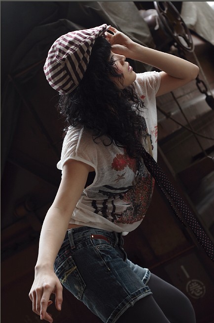 Female model photo shoot of serena0104 in china