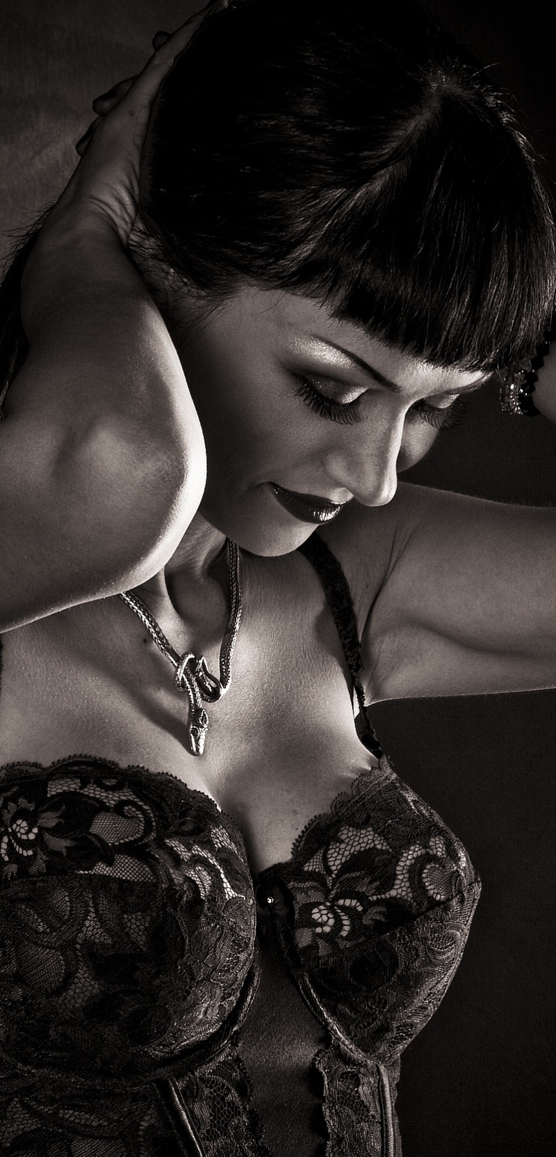 Female model photo shoot of Dj Blade by Alex Mercatali