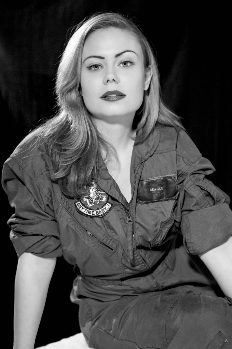 Female model photo shoot of Lisa Mull by Meyer Gladstone, makeup by Renny Vasquez