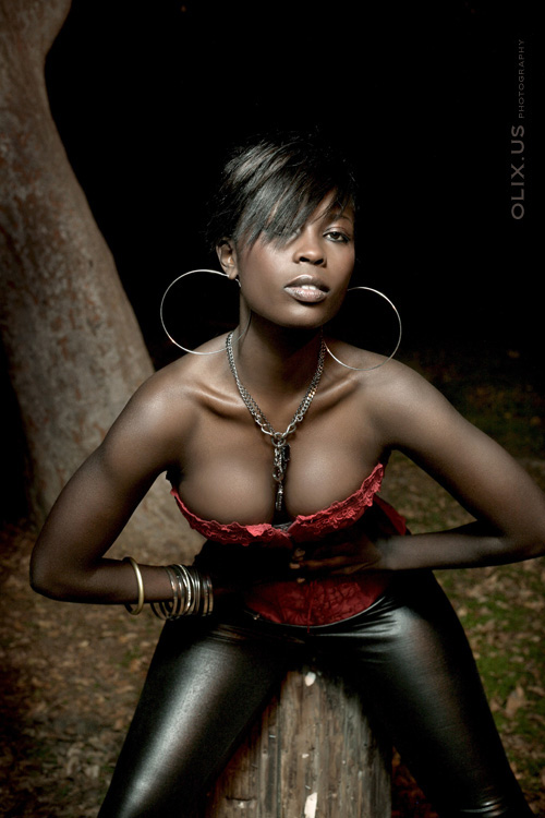 Female model photo shoot of Fatuma Deo in Griffith Park