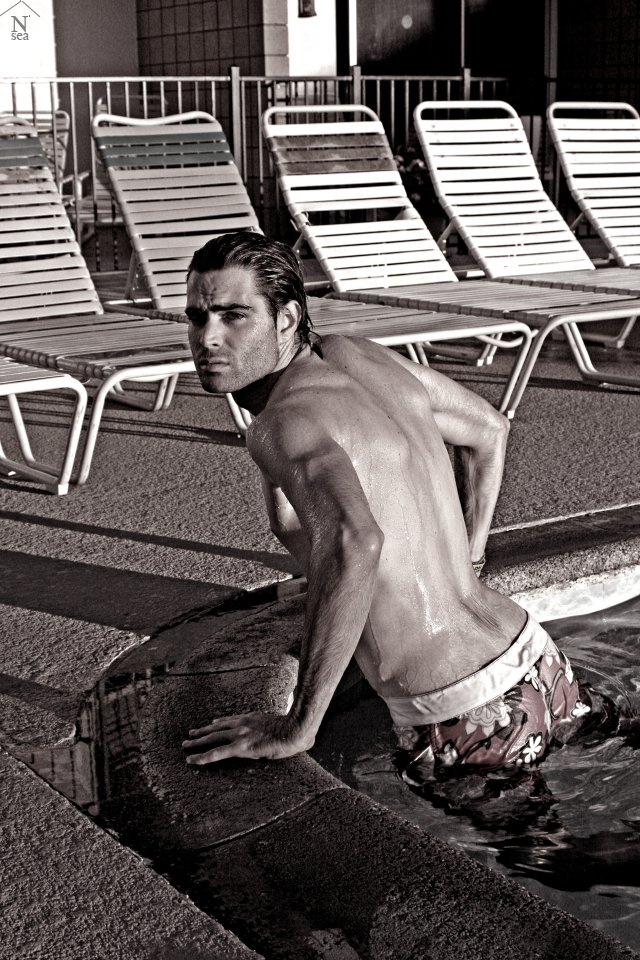 Male model photo shoot of Northsea in Palm Springs, CA