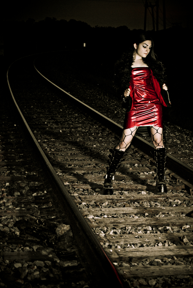 Female model photo shoot of Androdika by Chris Vickroy