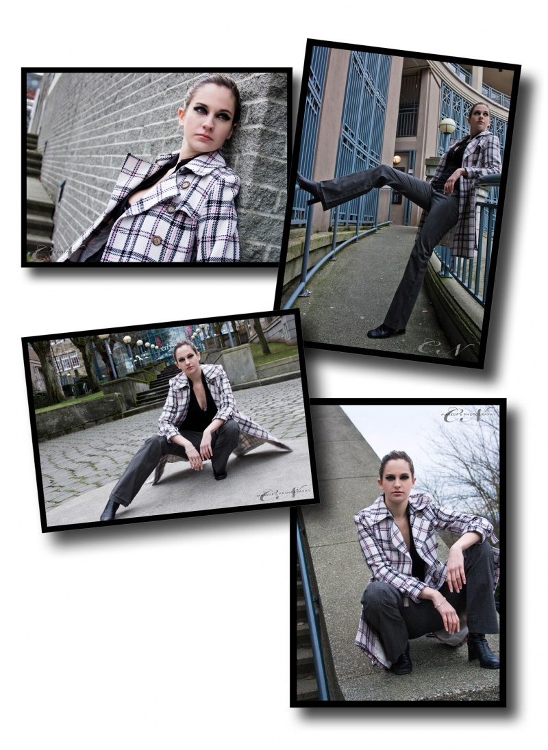 Male and Female model photo shoot of Ben Ng and RobynC in Vancouver, makeup by CindyC